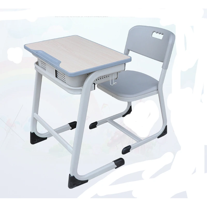 latest design comfortable school desk and school chair