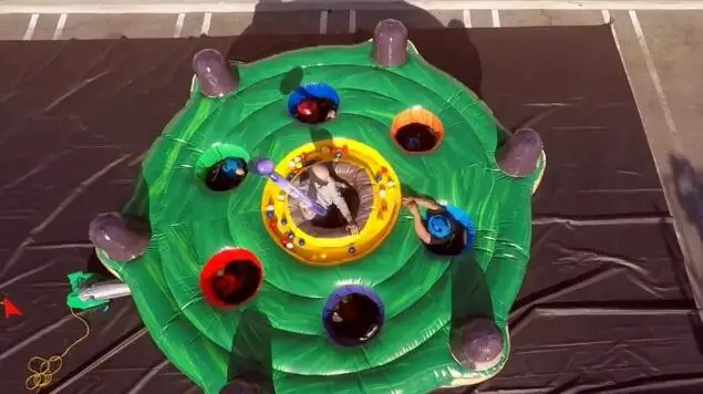 Most Popular Giant Inflatable Human Whack A Mole Sport Game,Interactive Inflatable Whack Game For Party