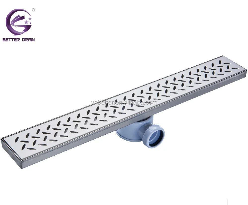 
Watermark certificated tile insert linear floor drain bathroom shower drain 