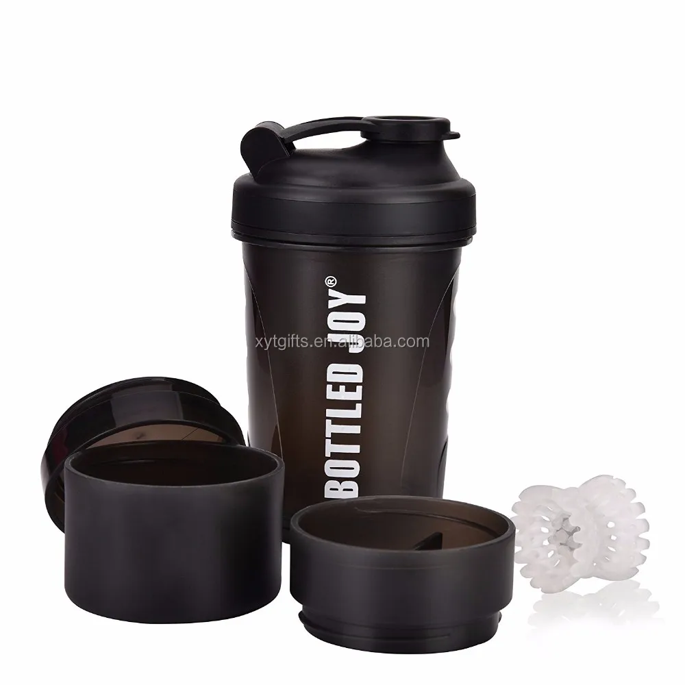 
Joyshaker Private Custom 3 in 1 Protein Powder Shaker cup for shaking bottle 