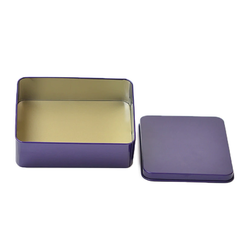 Durable Metal Tin Cans Wholesale Tins, Cans Rectangle Metal Box With Fast Delivery