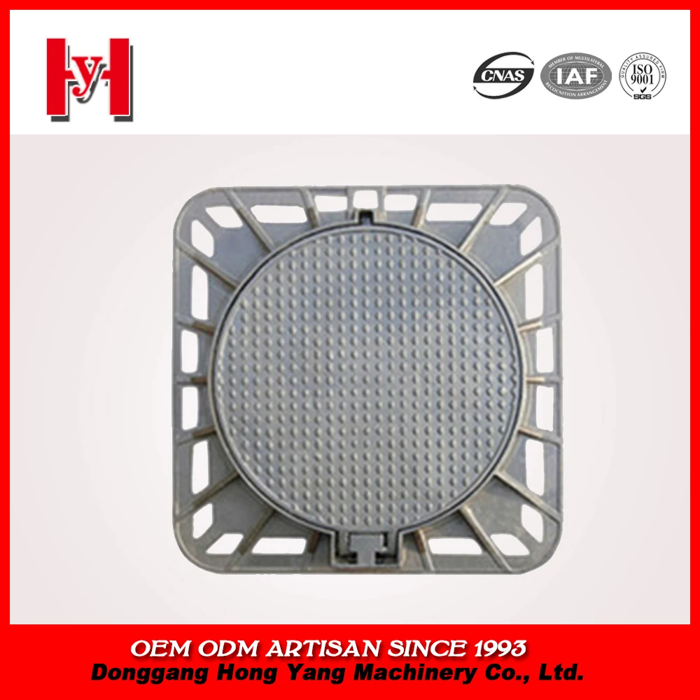 
Customized from casting foundry manhole cover en124 d400 