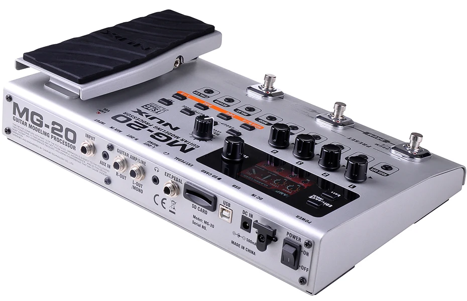 NUX HG-6 high gain guitar effector made in China