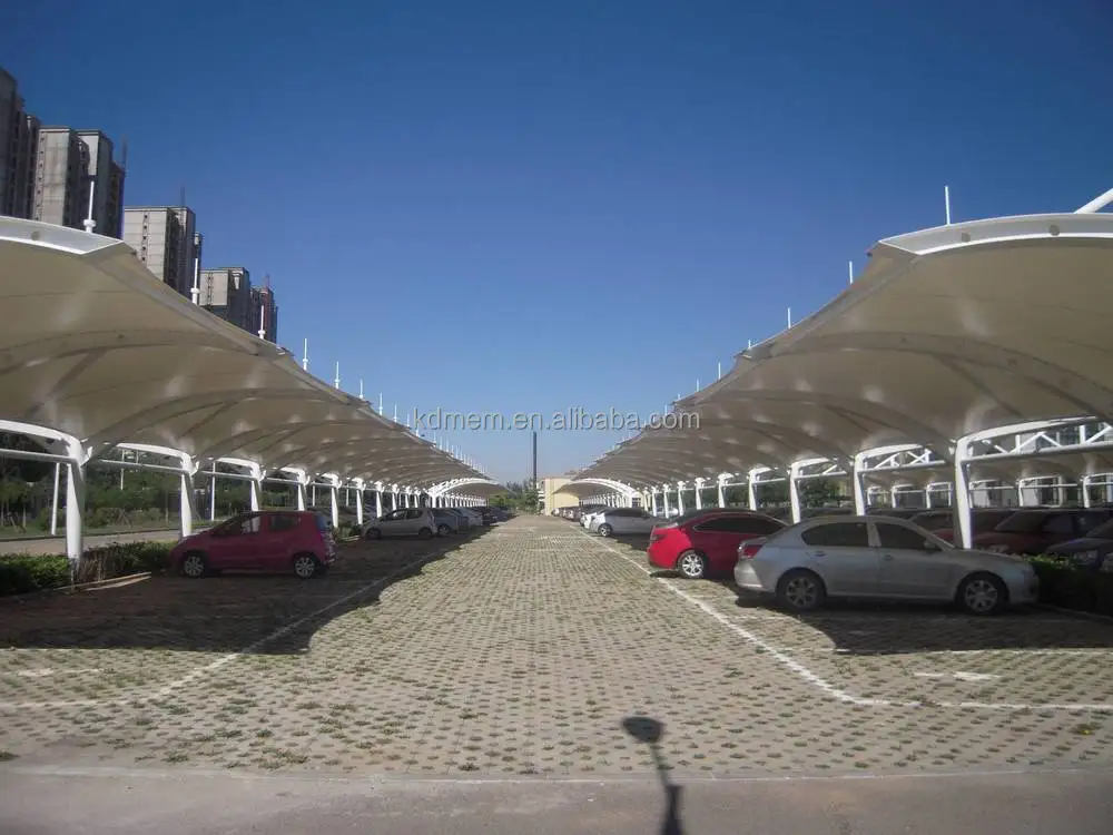 
PVC/PVDF/PTFE Tension Membrane Structure Canopy Tent 