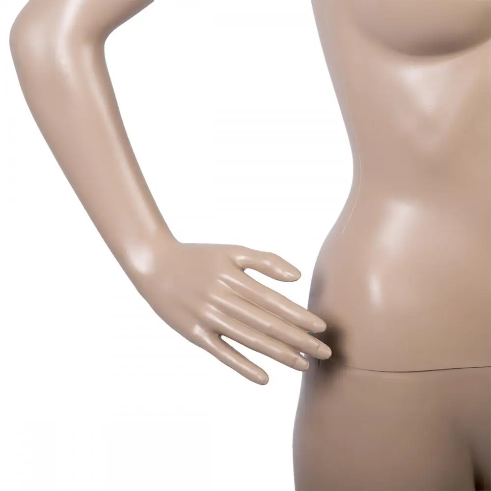 TY-MKF82 High Quality Low Price Head Turns Dress Plastic Realistic Female Mannequin