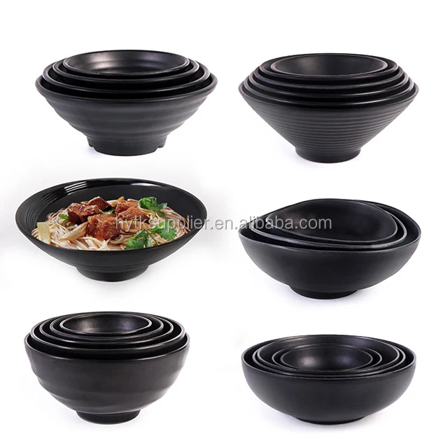 Посуда из меламина с логотипом под заказ, миска для лапши, рамен