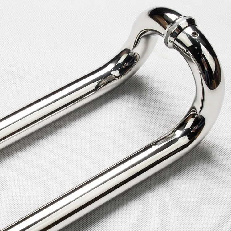 Modern design S shape stainless steel sliding glass door handle