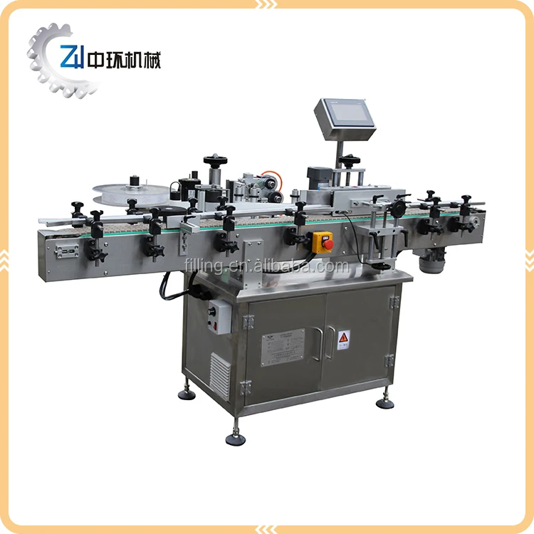 ZHTB01 CE Автоматической круглой бутылки Этикеточная Машина