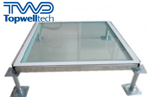 
Factory Ourlet Glass Raised Floor System Data Center Computer Room 