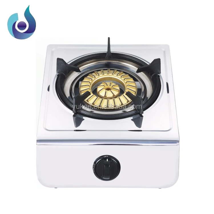 2021 Best Sell Glass Single Burner Table Top Gas Cooktop Portable Camping Stove Factory Price