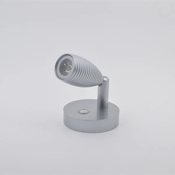 Aluminum 12v 24v pearl chrom 1w 3w interior reading boat led light 3 years warranty DC RV