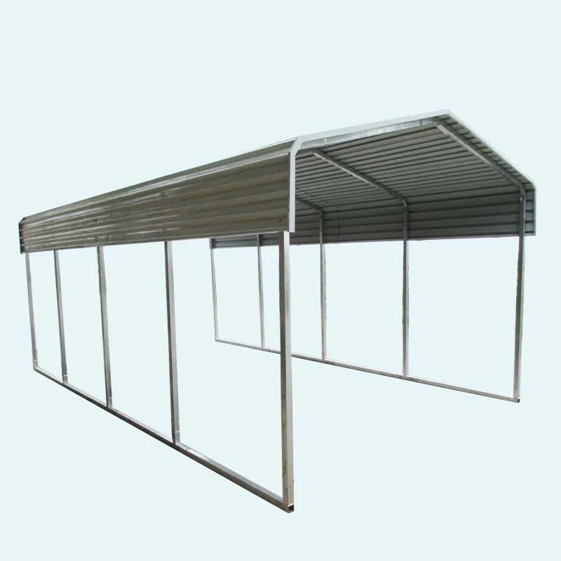 Galvanized Frame car parking shed carports