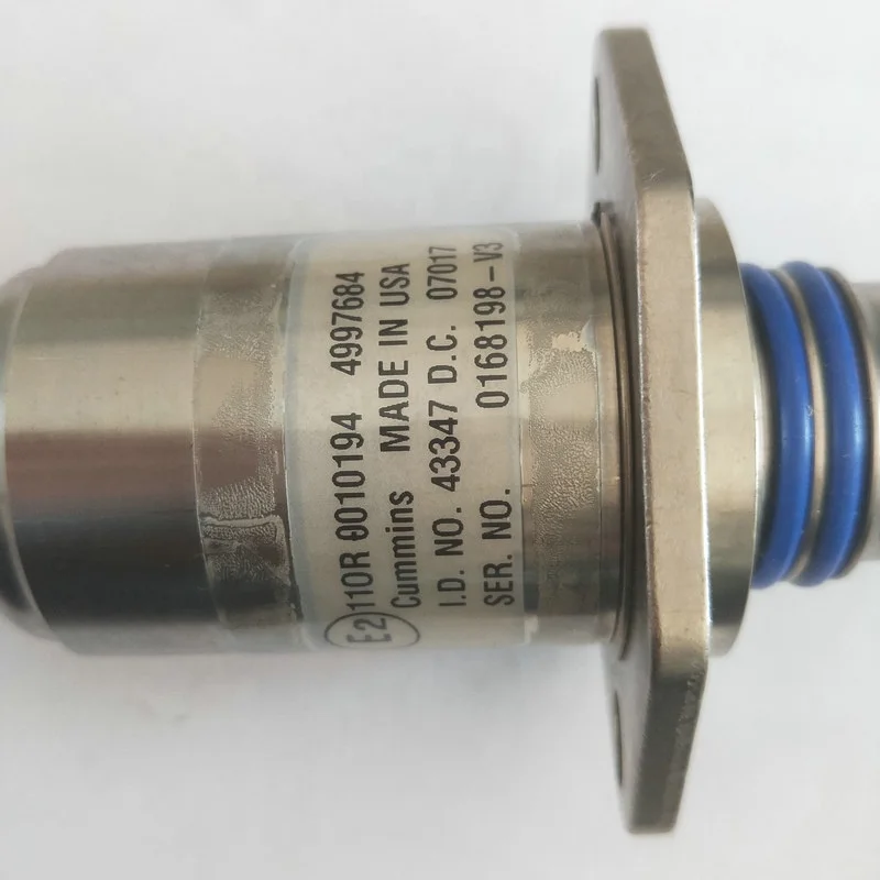 CGE8.3 fuel shut-off solenoid ISX engine Fuel flow valve 4997684 3933841 3928310