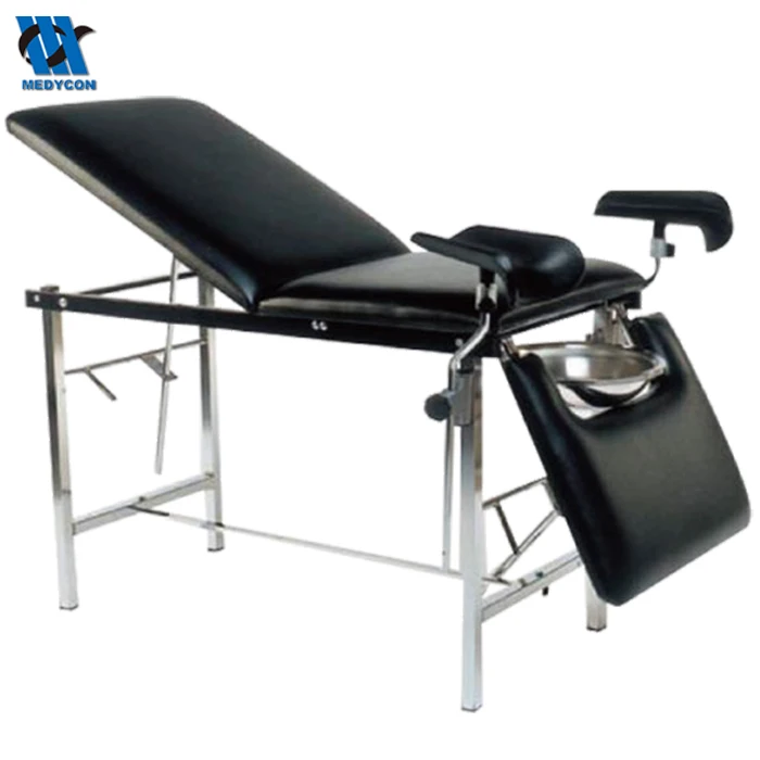 MDK-C105  Hospital Medical Gynecological Examination Bed Table With PU Leather For Obstetric Delivery Table