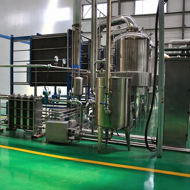 High Performance Sweetener Starch Suger Gelatin MVR Industrial Evaporator Price for Chemic