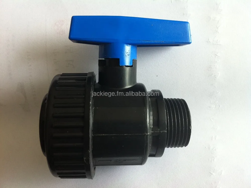 pvc single union ball valve