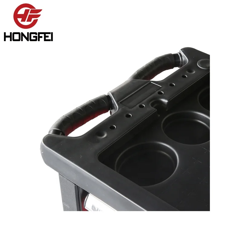 Heavy gauge steel powder coating finish tool cabinet with wheels