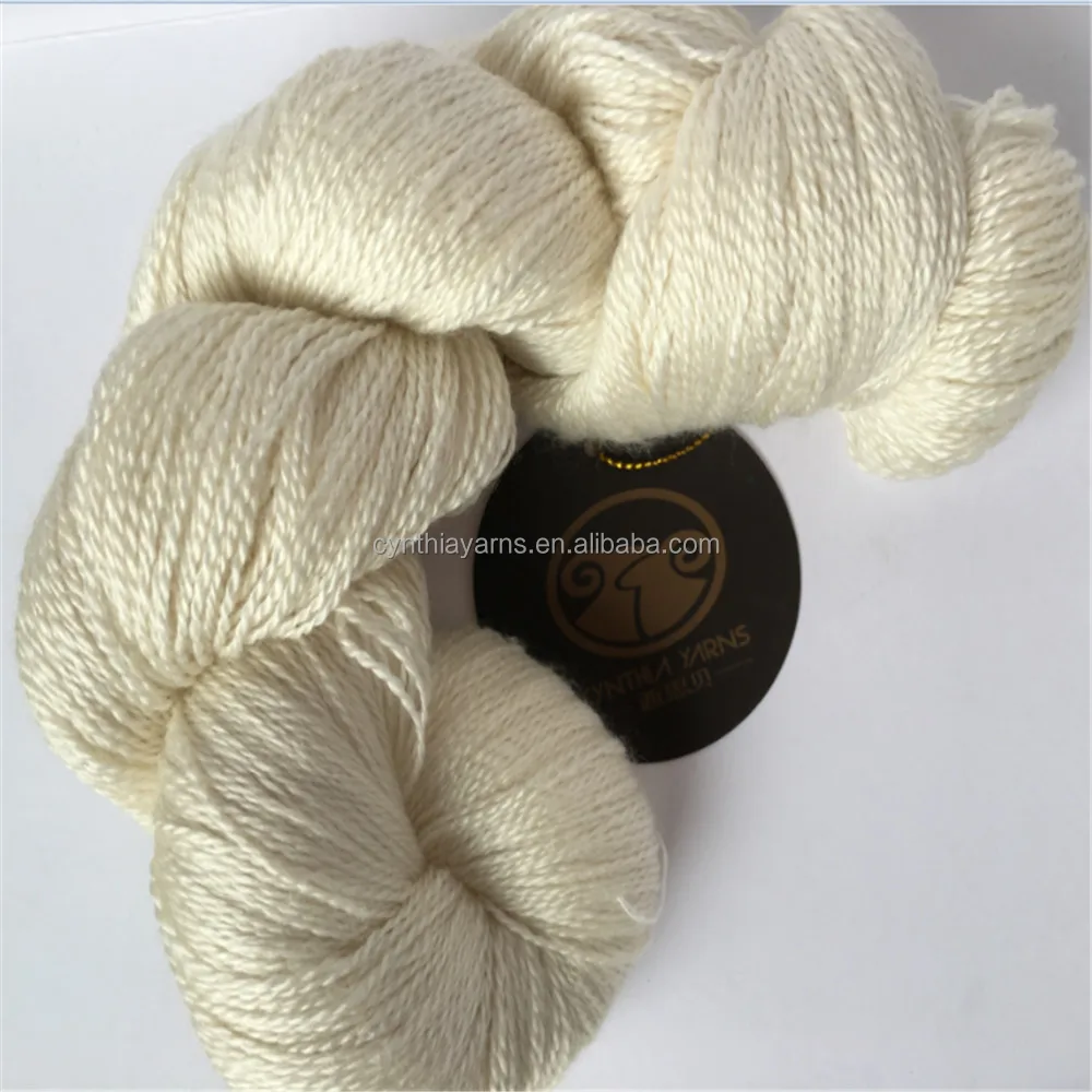 Wholesale merino wool /silk 4 ply finger /sock yarn