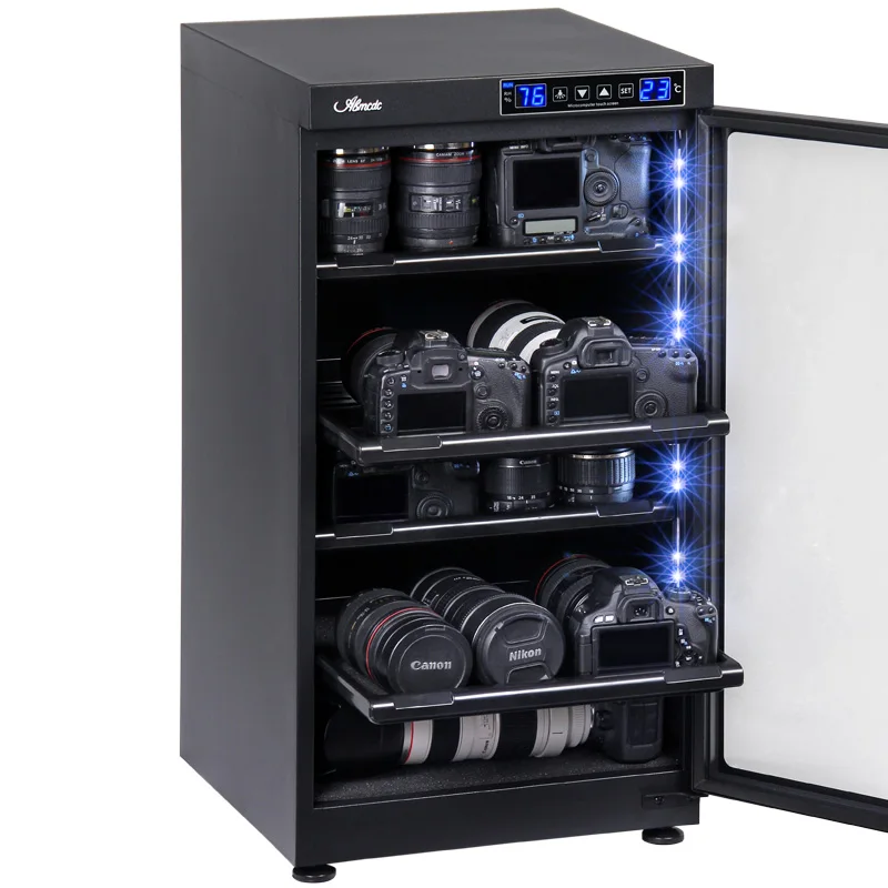 
100L moisture proof dehumidifying for other camera accessories drying cabinet 