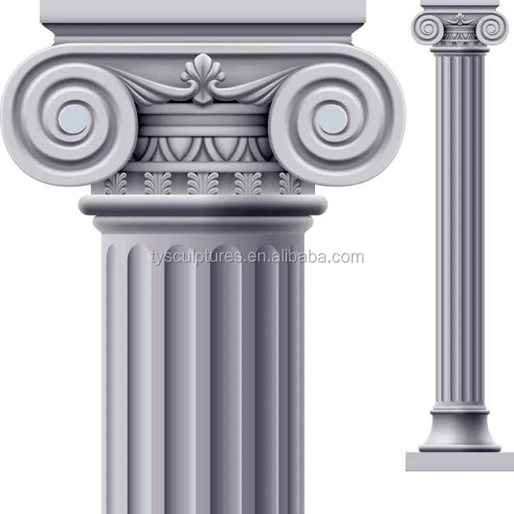 Hot sale traditional decorative Jiangxi green marble natural stone columns for
