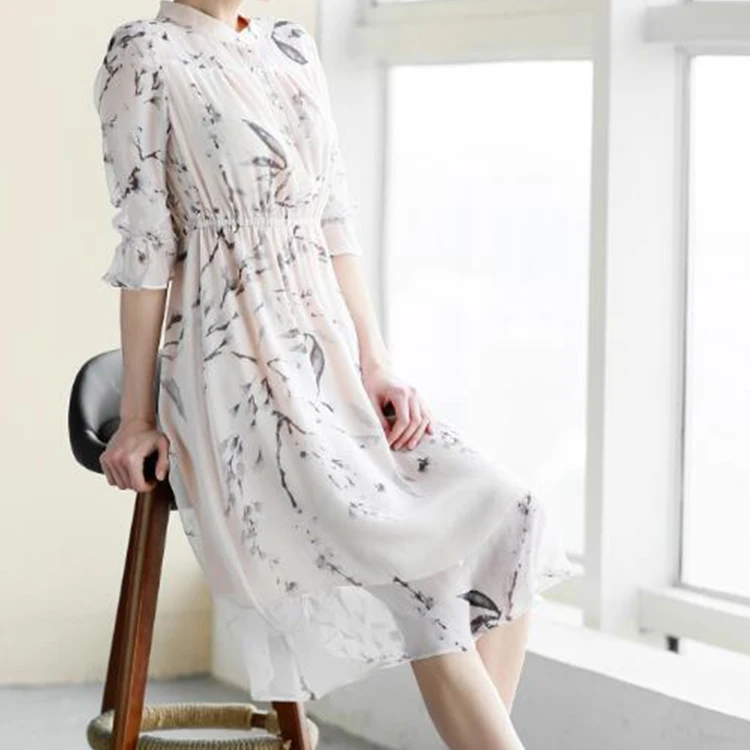 Digital Printing Soft Thin Georgette Fabric100D Viscose GGT Fabric