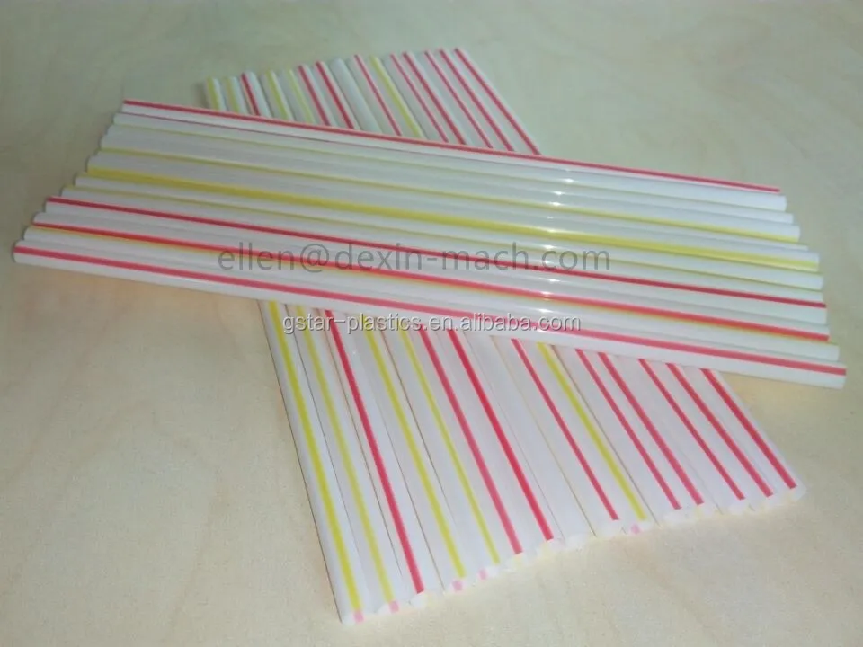 
Customized Size 12mm Wide Plastic Neon Soft Straight Drinking Straws for Bubble Tea and Drinks 