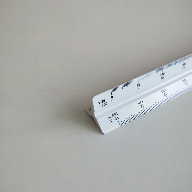 Architects and Engineers triangular Scale Ruler