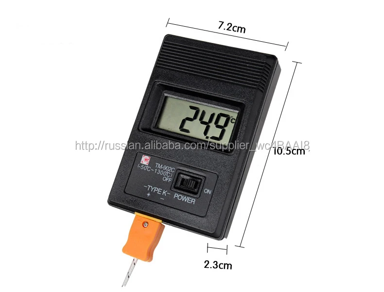 Промышленный термометр высокая температура датчик k тип термопары