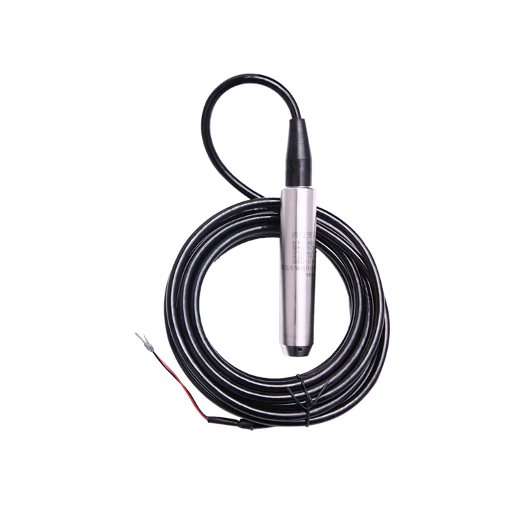 Low cost submersible water tank liquid level sensor