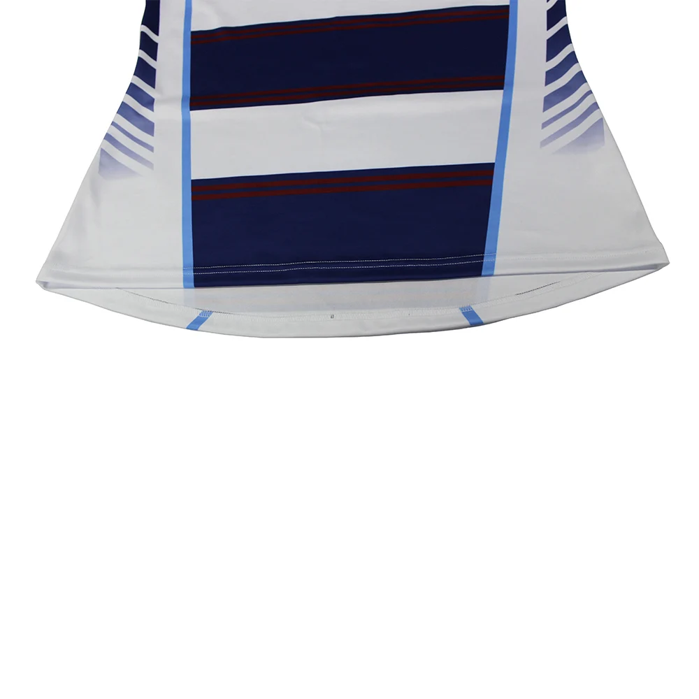 Custom new style top high quality sublimated rugby jersey set with no MOQ