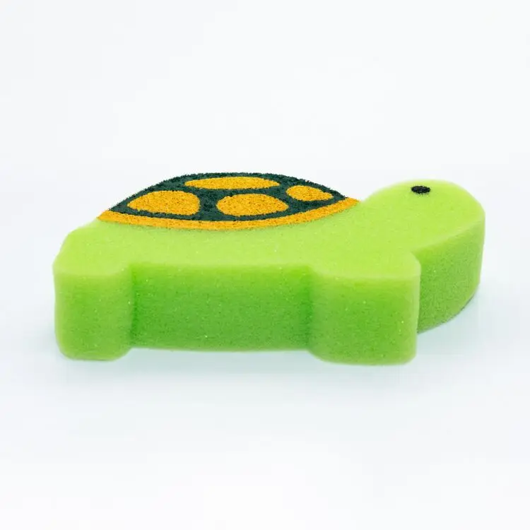 Biodegradable Soft skin-friendly washing sponge a variety of cartoon style baby bath sponge