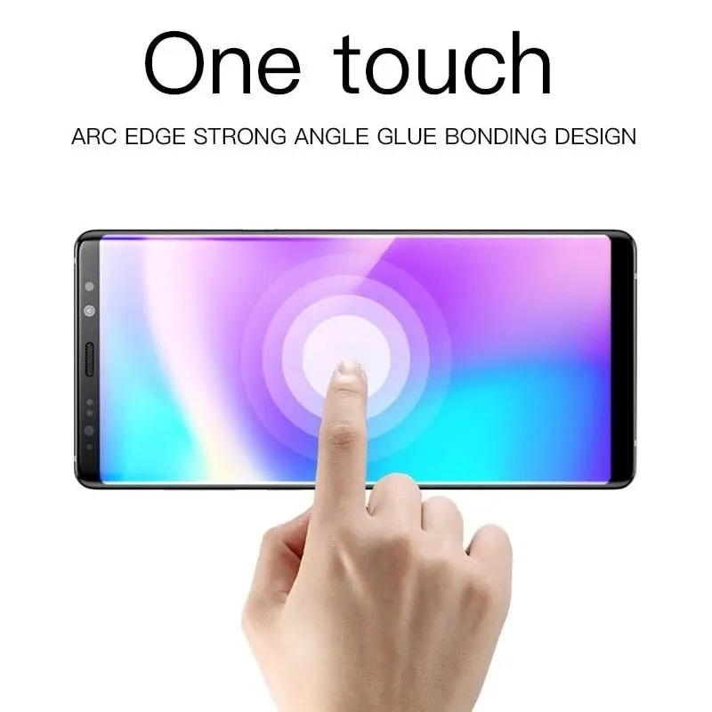 9D Full Genuine Curved Tempered Glass Screen Cover Protector For Samsung Note 9 Note 10