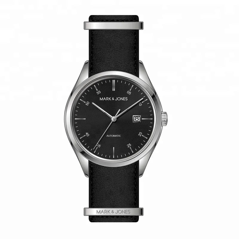 HS-3014 2023 New Design Quartz Auto Date Relojes Genuine Leather Fashion Watches for Boys