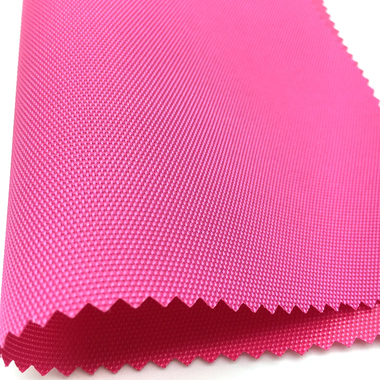 
heavy dyeing 600d waterproof terylene oxford fabric with pu coating 
