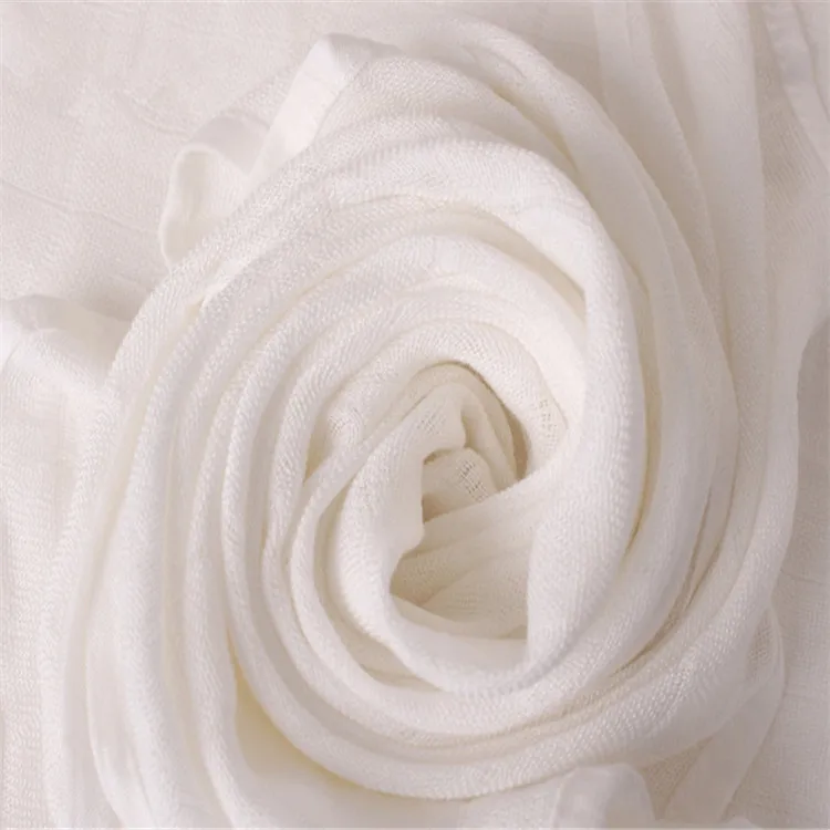 Eco-friendly Unbleached 100% Organic Cotton Muslin Fabric Factory