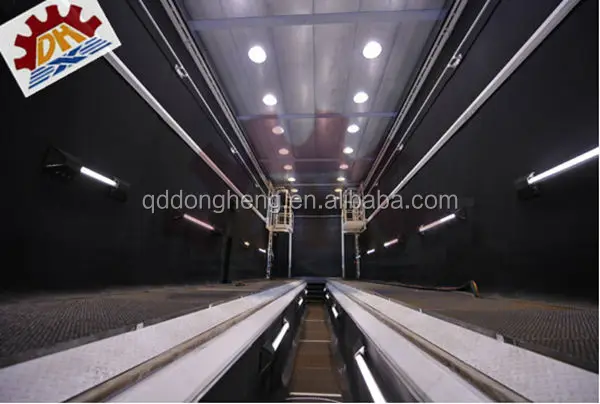 Ce and ISO sandblasting booth for truc body paint removal