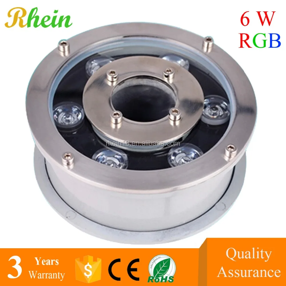 
2016 Underwater Landscape Lamps 9W IP68 RGB Lights LED Fountain 