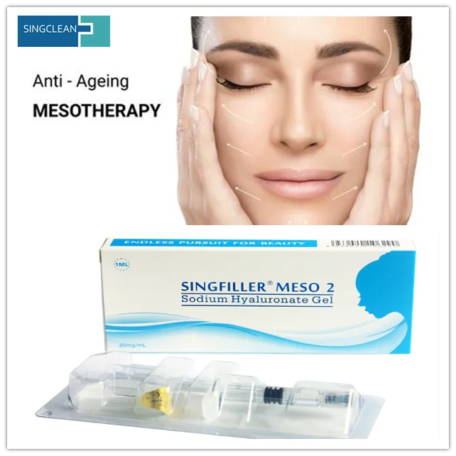 Инжектор для мезотерапии, жидкий гель с гиалуроновой кислотой для инъекций