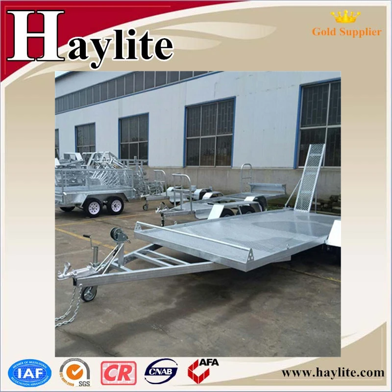 Heavy duty tandem car tipping trailer for sale