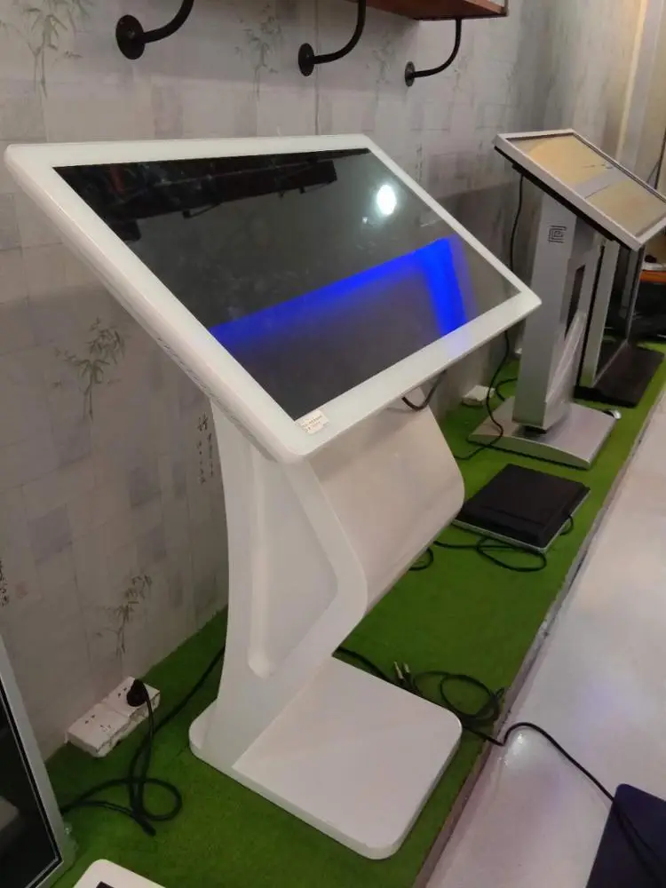 
floor stand lcd advertising display 32 inch all in one pc tv digital display signage 