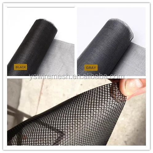 cheap and durable colored anti mosquito netting / fiberglass mesh window insect screen / fiberglass fly screen