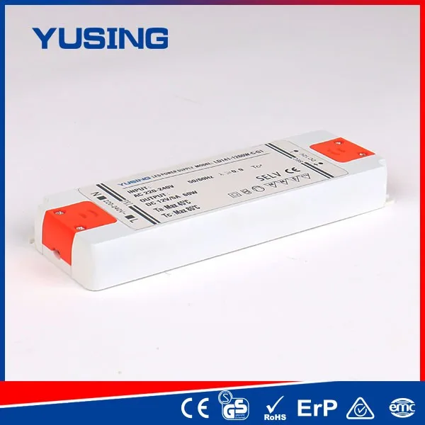 Applied to Low Voltage LED Products PC Body IP20 12V 6W LED Driver