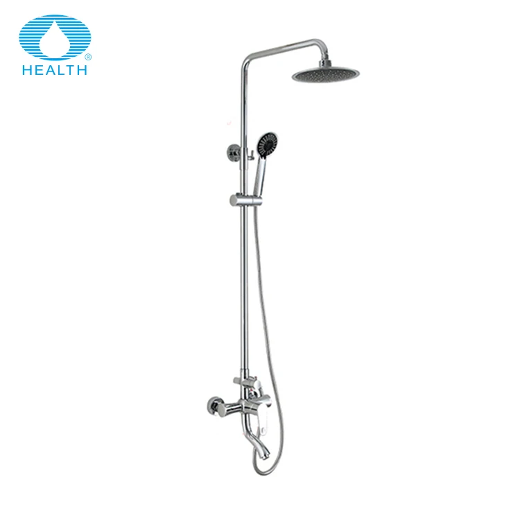 Black bathroom shower mixer tap faucet set prices