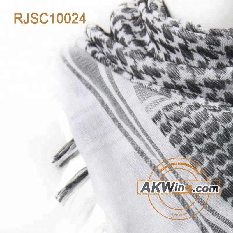 Elegant Plain Pashmina Praying Use Heavy-Weight Military Shemagh/Scarf