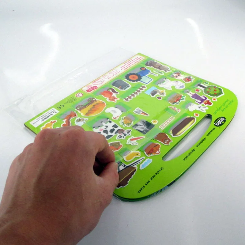 
2018 The latest children cartoon magic scene creative toys 