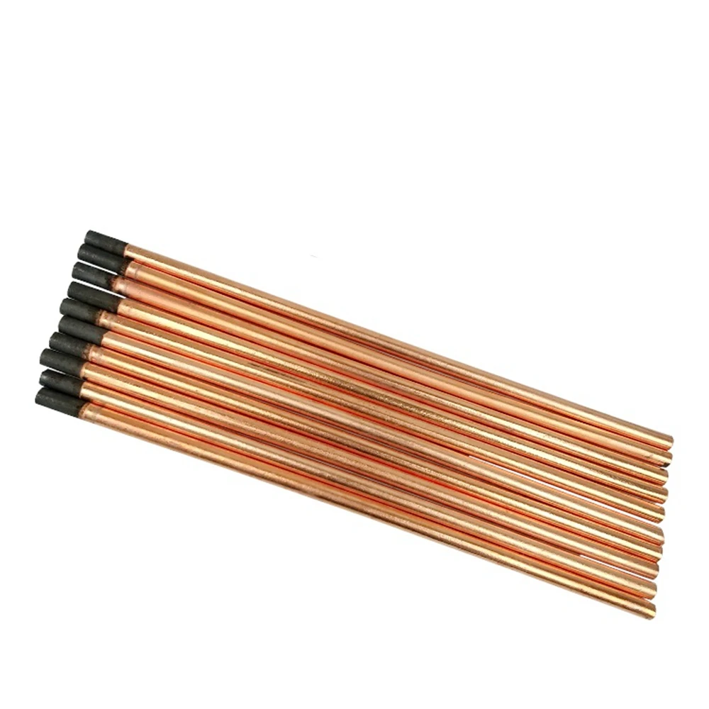 Круглый углеродный электрод COPPERCLAD, 1/4x12 дюймов