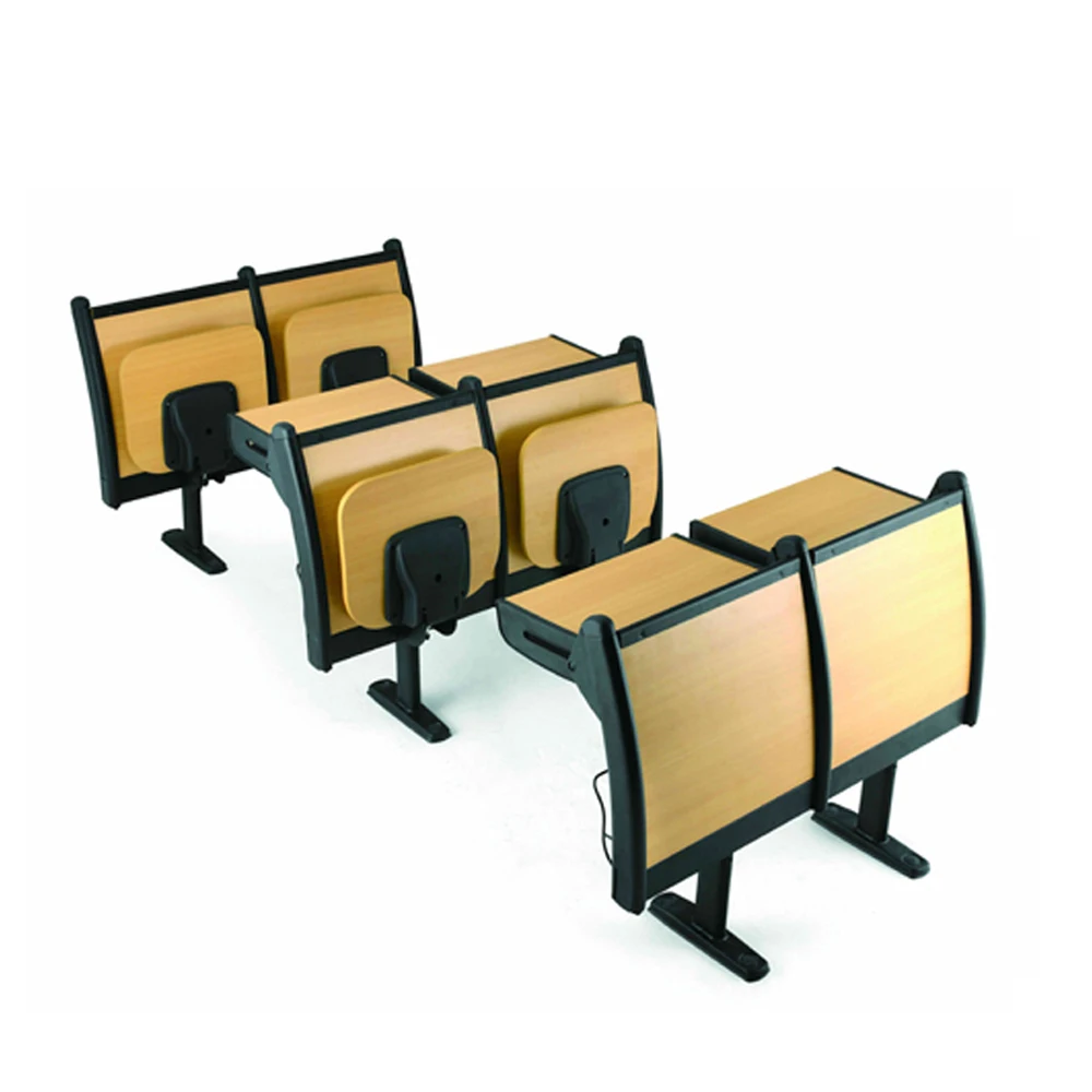 University school classroom furniture chair with table desk casters