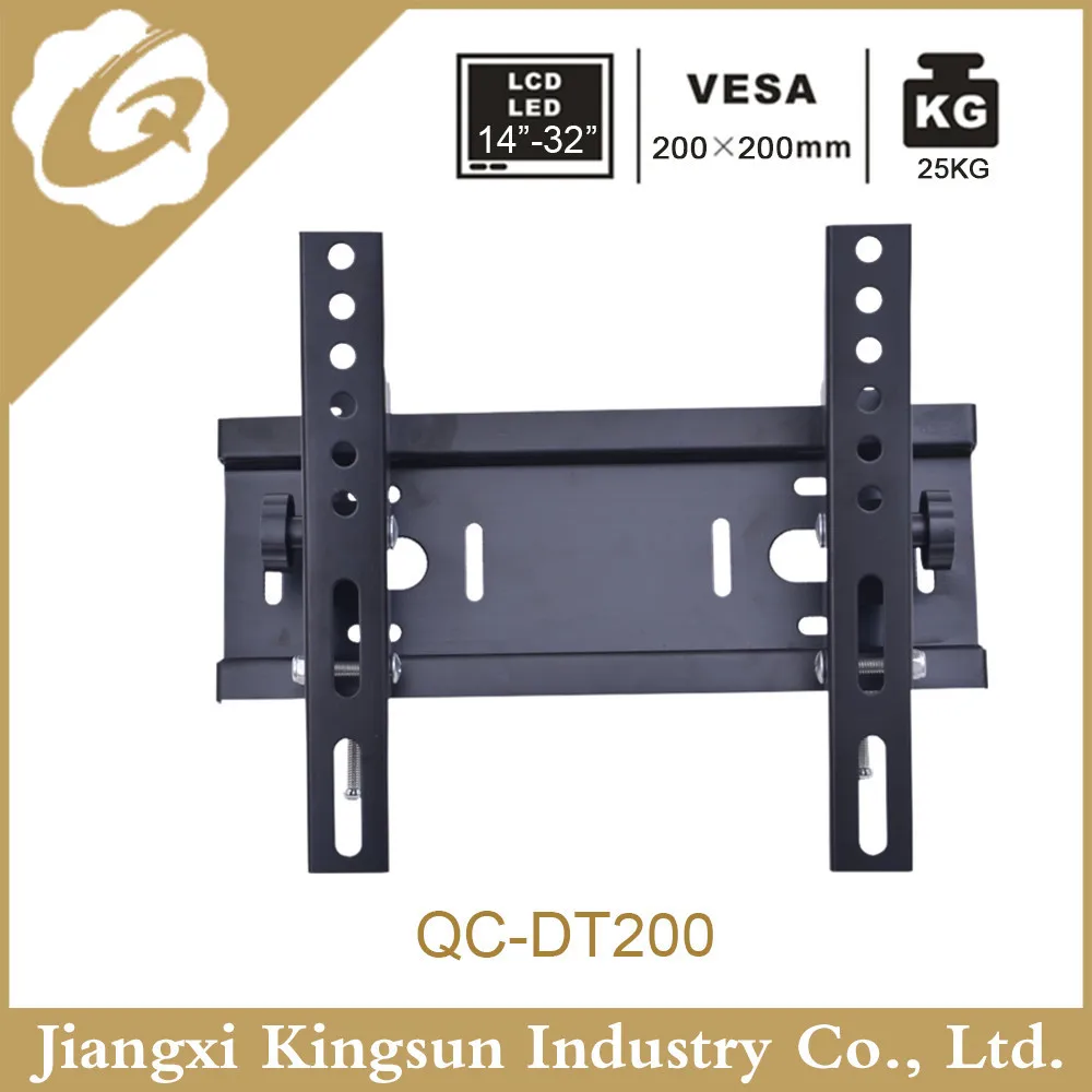 
15 degree down tilt TV Wall Mount for 19inch 20inch 24inch LCD LED Plasma TV with VESA 200x100 200x200 mm 