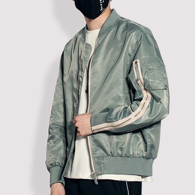 
High Quality Custom Bomber Jacket Windproof Shell Jacket Man Jacket 