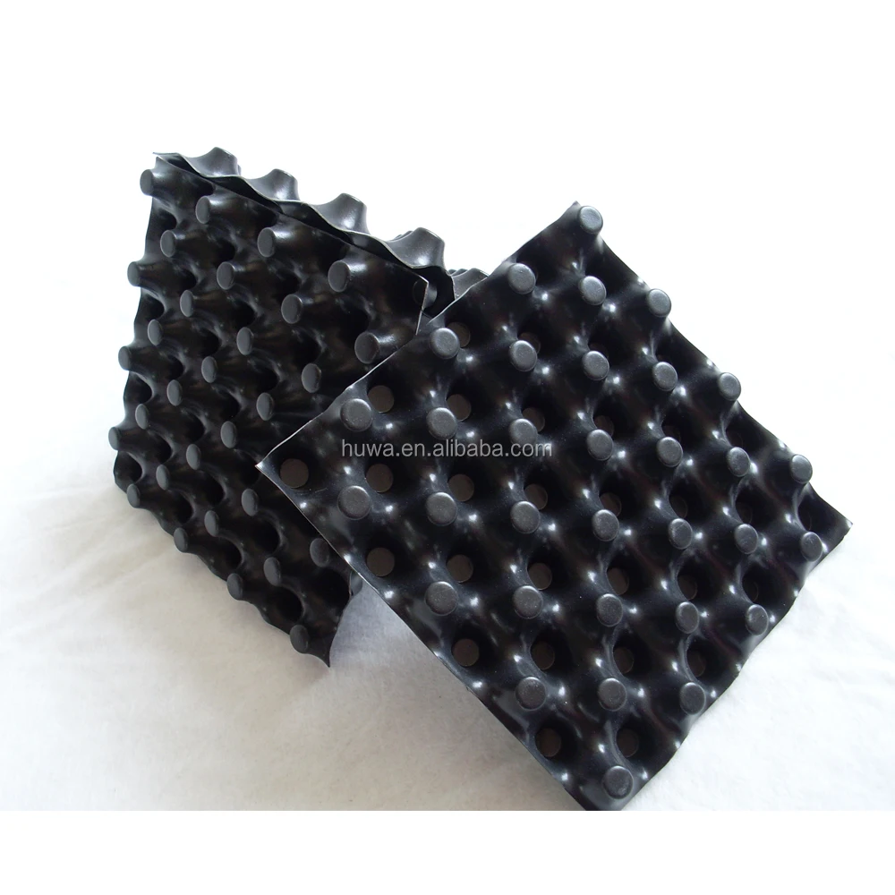 
lightweight building construction materials plastic board membrane cavity green roof drainage sheet 